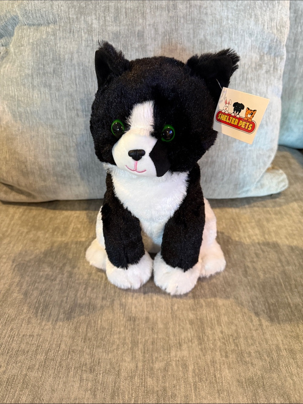 Stuffed tuxedo cat stuffed toy. Brand new w tags